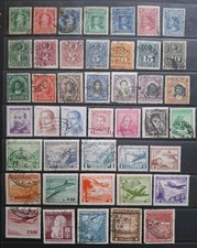 Chile - Used/MH Selection From Very Early. Some Mixed Condition