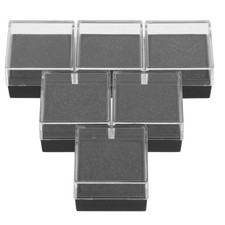 6Pcs Badge Display Box Cabinet