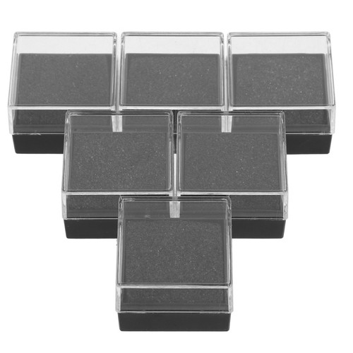 6pcs badge display box - 6pcs,