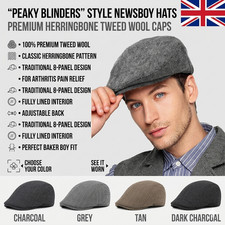 Peaky blinders hat newsboy - blinders,