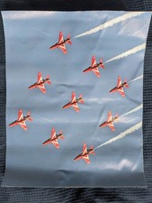 RED ARROWS CANVAS PRINT 25CM X