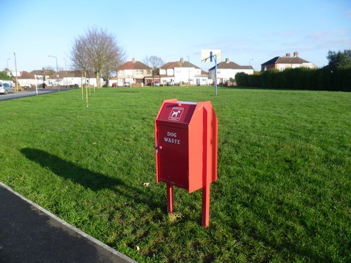 Photo dog waste bin - waste, next
