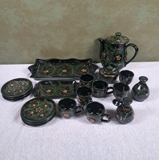 Rare Italian Pottery 19 Pc