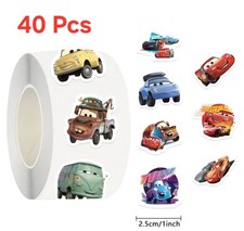 40x Disney Cars stickers just think of all the Cars puppies can pop up party bag