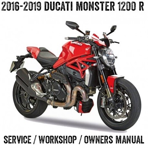 2016 2019 ducati monster 1200r - monster,