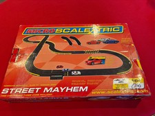Micro Scalextric Street Mayhem 1.64 Scale Boxed Set 3cars