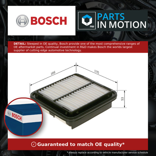 Air filter fits - filter, toyota