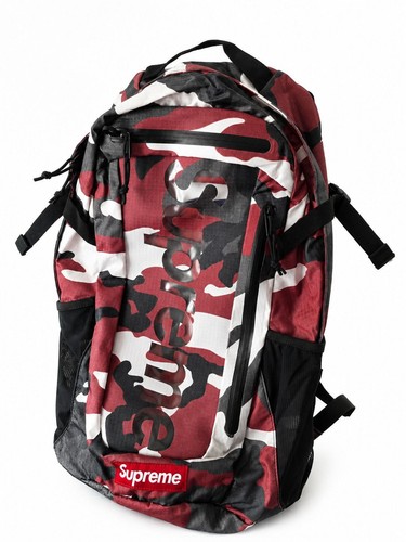 Ss21 supreme backpack red - supreme, camo
