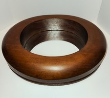 Antique Wooden Block Hat Brim