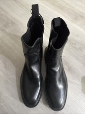 Zara Black Ankle Boots Size 8