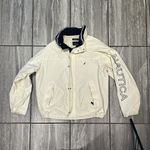 Men nautica white and navy - white,