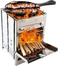 Amos camping wood burning - wood,