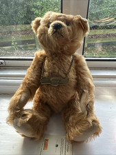 Steiff 100 Year Anniversary Golden Mohair Teddy Bear Numbered 660337