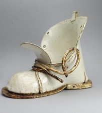 Studio Pottery Ceramic Boot