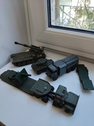 Vintage corgi military items - vintage,
