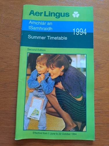 Aer lingus timetable summer - lingus,
