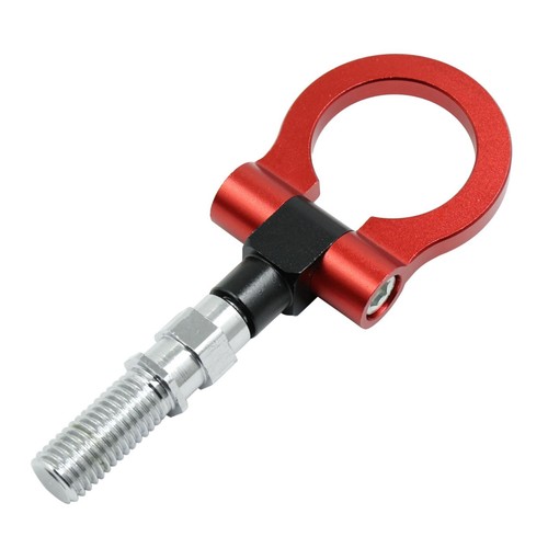 Red aluminum alloy front - red, rear