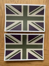 2X GREEN UNION JACK FLAG