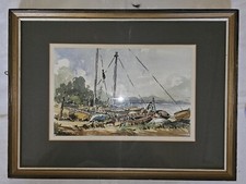 Vintage Watercolour "Resting
