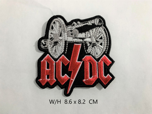 Acdc rock band embroidered - rock,