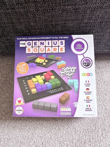 The genius square - board, game