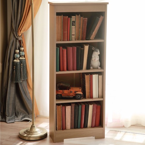 Freya low shelf - 4-shelf, bookcase
