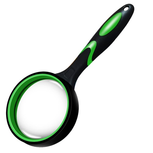 Magnifying glass 10x handheld - magnifying,