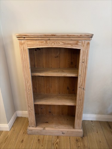 Solid pine bookcase rustic - solid,