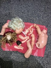 Vintage Dolls Parts Selection