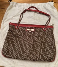 DKNY Beige Signature Monogram