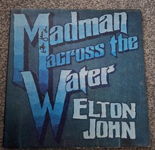 Elton John Madman Across LP Signed