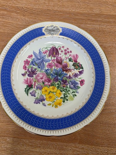 1991 chelsea flower show plate - show,