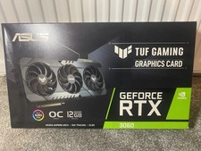 ASUS TUF Gaming GeForce RTX 3060 OC V2 LHR 12GB GDDR6 Graphics Card(barely used)