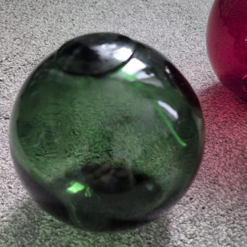 Vintage hand blown glass - 3,