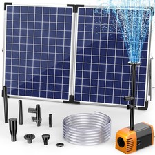 Biling 35W Solar Pond Fountain 1500L/H Solar Powered Water Pond Fountain Pump wi
