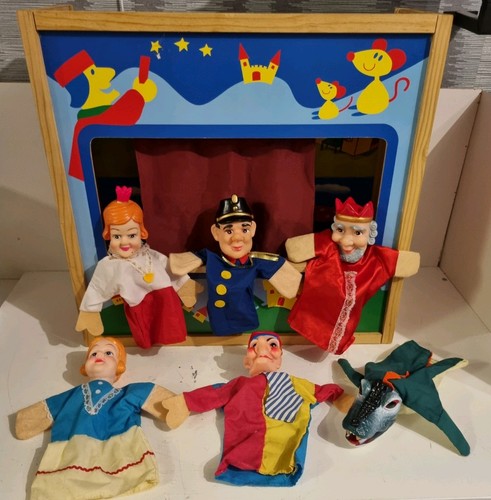 Punch judy puppets - puppets, x6