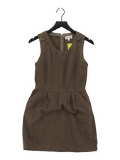 Jack Wills A-Line Midi Dress UK10 in Green