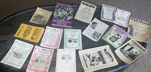 Vintage lot theatre theater - vintage,