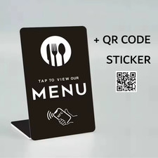 10x NFC Digital Menu Stand