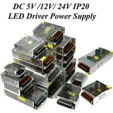 DC 12V Power Supply Transformer 12W - 720W Switching LED Driver IP20  1A-60A PSU