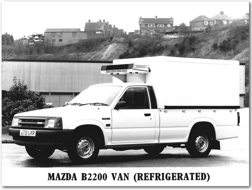 Mazda b2200 van - mazda, (refrigerated)