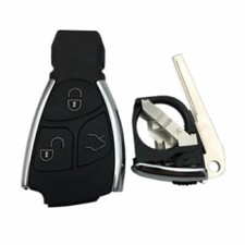 Remote Control Key Shell Case For Mercedes-Benz Chrome W168/W202/W203/W208/W210