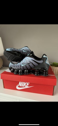 Nike shox black baby blue - black,