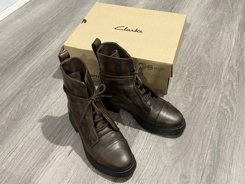 Clarks womens brown rixley - womens,