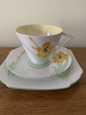 Shelley Gladiola Art Deco Tea