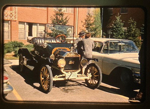 Vintage old 1959 35mm photo - old,