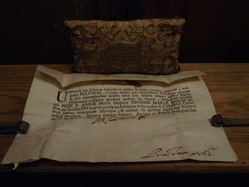 Antique french reliquary relic - reliquary,