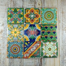 9 AUTHENTIC MEXICAN TILES