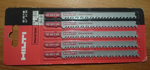 Hilti jig saw blades pack - blades, 5