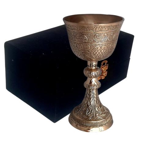 Vintage brass royal wine - brass,